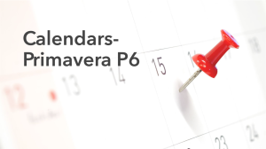 نحوه تنظیم دوره‌های زمانی تقویمی در Primavera P6